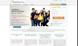 
							         Campus Hiring Solutions -online/On Campus Recruitment								  
							    
