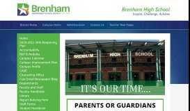
							         Campus Home - Brenham Independent School District								  
							    