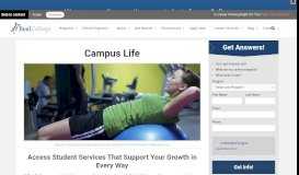 
							         Campus Life - Access Student Services at Beal College								  
							    