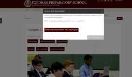 
							         Campus Life - Fordham Preparatory School								  
							    
