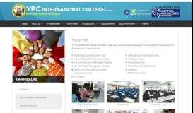 
							         Campus Life - YPC International College								  
							    