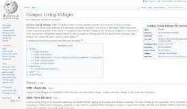 
							         Campus Living Villages - Wikipedia								  
							    