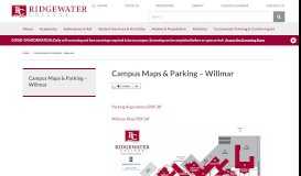 
							         Campus Maps & Parking - Willmar - Ridgewater College								  
							    