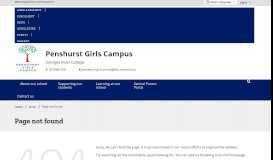 
							         Campus Moodle - Penshurst Girls Campus								  
							    
