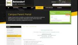 
							         Campus Parent Portal | Bettendorf High School								  
							    
