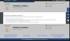 
							         Campus Portal App - Francis Howell School District								  
							    
