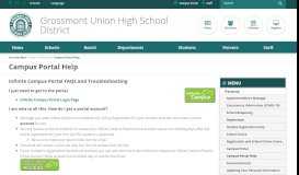 
							         Campus Portal Help - Grossmont Union High School District								  
							    