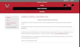 
							         Campus Portal Information - Onteora High School								  
							    
