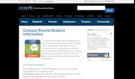 
							         Campus Portal Parent Information | Clark County School District								  
							    