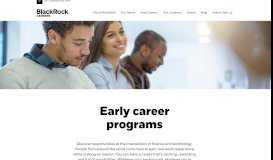 
							         Campus Recruitment - Careers | BlackRock								  
							    
