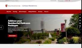
							         Campus Residences | Stony Brook University								  
							    
