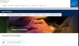 
							         Campus Technology | Monmouth University								  
							    