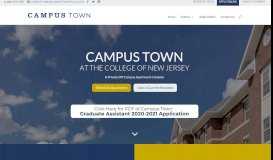 
							         Campus Town At TCNJ Student Housing								  
							    
