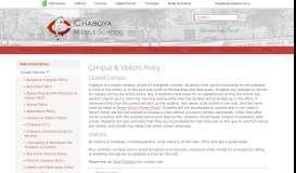 
							         Campus & Visitors Policy - Evergreen School District								  
							    