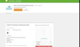 
							         Can Fin Homes Customer Care, Complaints and Reviews								  
							    