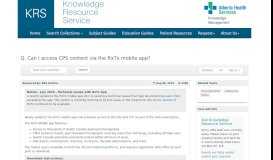 
							         Can I access CPS content via the RxTx mobile app? - KRS ...								  
							    
