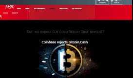 
							         Can we expect Coinbase Bitcoin Cash lawsuit? | AtoZ Markets								  
							    
