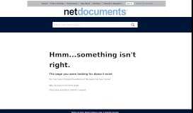 
							         Can we get an updated copy of the REST Objects ... - Net Documents								  
							    