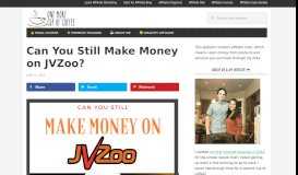 
							         Can You Make Money on JVZoo? - OneMoreCupOf-Coffee.com								  
							    