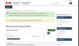 
							         Canada Border Services Agency - Open Government Portal - Canada.ca								  
							    