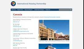 
							         Canada | International Housing Partnership								  
							    