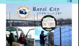 
							         Canada Post “I'm an Employee” – CUPW RoyalCity 740								  
							    