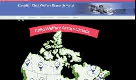 
							         Canadian Child Welfare Research Portal: Home								  
							    