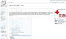 
							         Canadian Red Cross - Wikipedia								  
							    