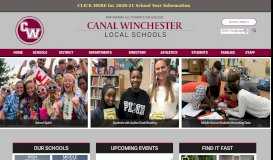 
							         Canal Winchester Schools								  
							    