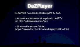 
							         Canales en vivo gratis - DaZPlayer								  
							    