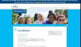 
							         Cancellations | Residential Life - University of Missouri - Kansas City								  
							    