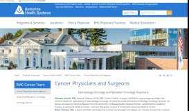 
							         Cancer Physicians and Surgeons - Berkshire Health Systems								  
							    