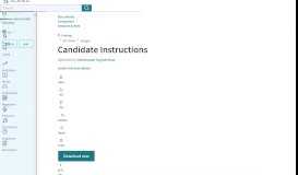 
							         Candidate Instructions | Login (283 views) - Scribd								  
							    