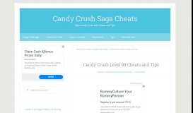 
							         Candy Crush Level 95 Cheats and Tips - Candy Crush Saga Cheats								  
							    