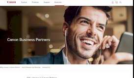 
							         Canon Resellers | Authorised Business Partners | Canon Australia								  
							    