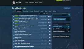 
							         Can't play on Linux/steam os :: Portal Stories: Mel General Discussions								  
							    