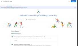 
							         Can't sign in Google Partners - The Google Advertiser Community ...								  
							    