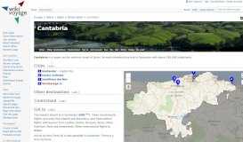 
							         Cantabria – Travel guide at Wikivoyage								  
							    