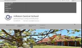 
							         Canteen Menu & - Hillston Central School								  
							    