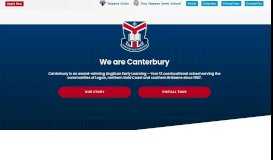 
							         Canterbury College: Homepage								  
							    