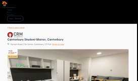 
							         Canterbury Student Manor Student Accommodation City Centre ...								  
							    