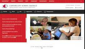 
							         Canton City School District / Homepage								  
							    