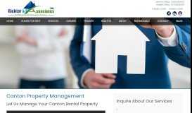
							         Canton Property Management - Richter & Associates								  
							    