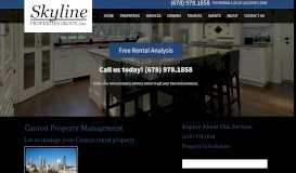 
							         Canton Property Management - Skyline Properties Group Inc								  
							    