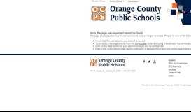 
							         Canvas for Parents - Orange County Public Schools								  
							    