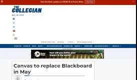 
							         Canvas to replace Blackboard in May - The Collegian - Fresno State								  
							    