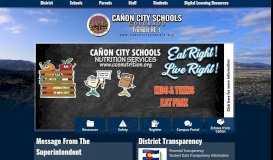 
							         Cañon City Schools								  
							    