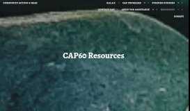 
							         CAP60 Resources – Community Action & HEAT								  
							    