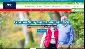 
							         Cape Fear Valley Health | Fayetteville, NC & Ft. Bragg								  
							    