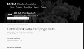 
							         Capita DeX data exchange | Capita Portal								  
							    